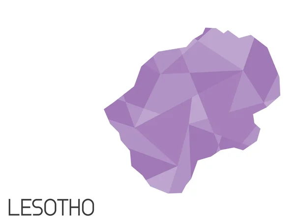 Infographic öğeleri kümesi Lesotho ülke için — Stok fotoğraf