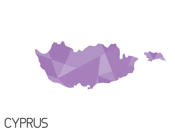 Uppsättning Infographic element för landet av Cypern — Stockfoto