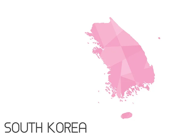 Ensemble d'éléments d'infographie pour le pays de Corée du Sud — Photo