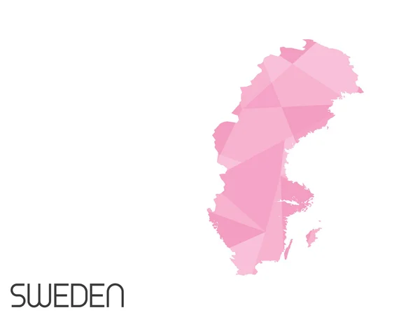 Satz von infografischen Elementen für das Land Schweden — Stockfoto