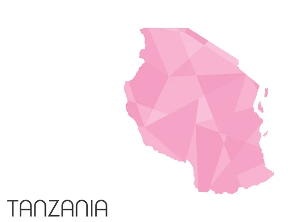 Set di elementi infografici per il Paese della Tanzania — Foto Stock