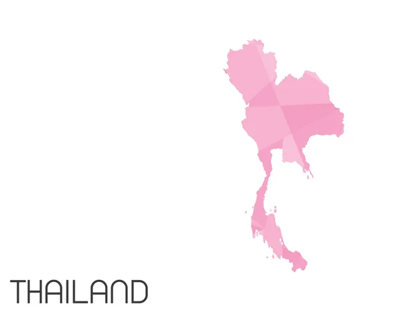 Conjunto de elementos infográficos para el país de Tailandia — Foto de Stock