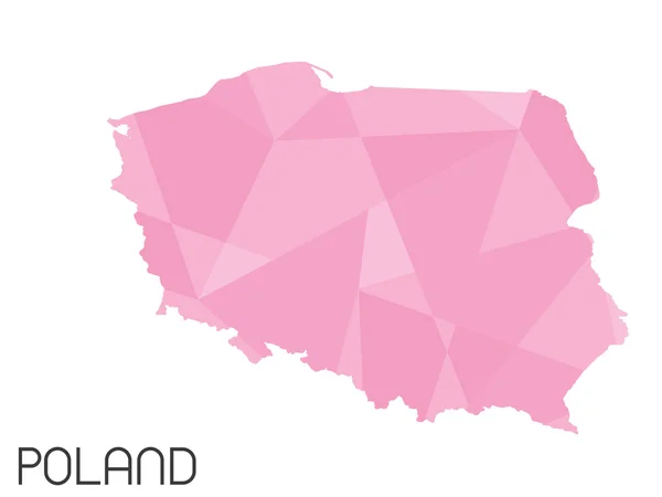 Infographic elemek halmaza az ország, Lengyelország — Stock Fotó