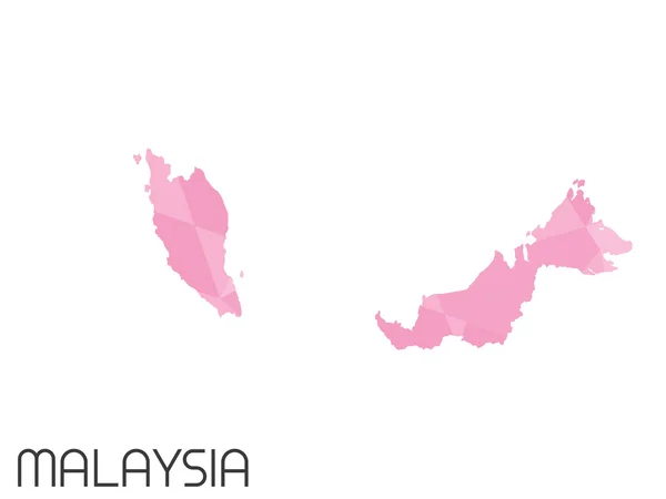 Set van Infographic elementen voor het land van Maleisië — Stockfoto