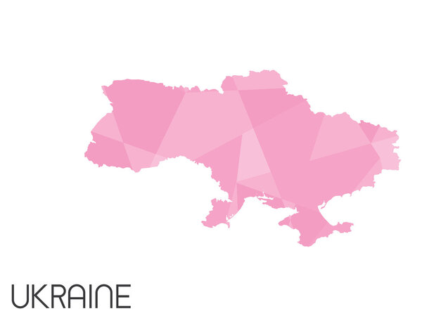 Set of Infographic Elements for the Country of Ukraine