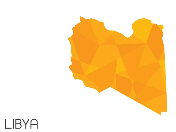 Ensemble d'éléments d'infographie pour le pays de Libye — Photo