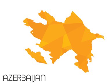 Infographic öğeleri kümesi ülke Azerbaycan için