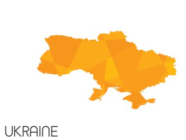 Infographic öğeleri kümesi Ukrayna ülke için