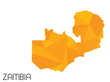 Infographic öğeleri kümesi Zambiya ülke için