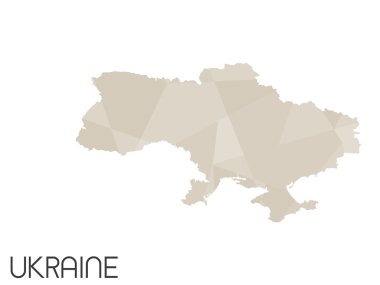 Infographic öğeleri kümesi Ukrayna ülke için