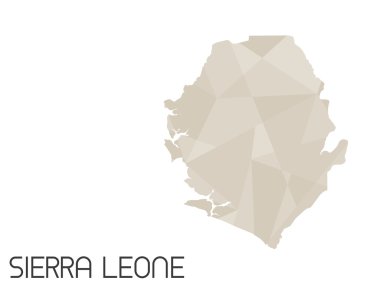 Infographic öğeleri kümesi ülke Sierra Leone için