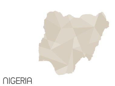 Infographic öğeleri kümesi Nijerya ülke için