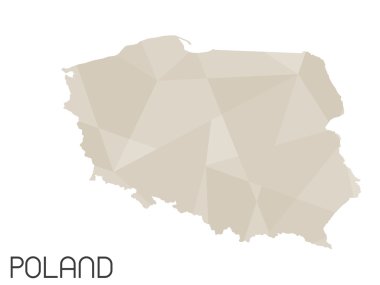 Infographic öğeleri kümesi Polonya ülke için