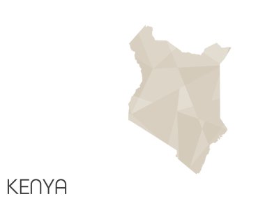 Infographic öğeleri kümesi Kenya ülke için