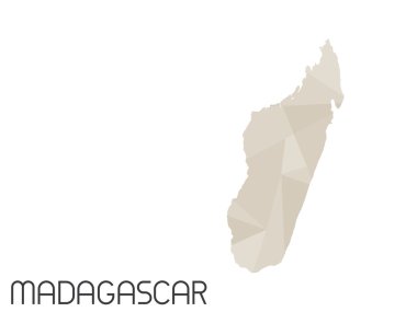Infographic öğeleri kümesi Madagaskar ülke için
