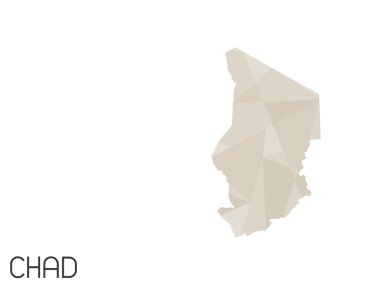 Infographic öğeleri kümesi Chad ülke için
