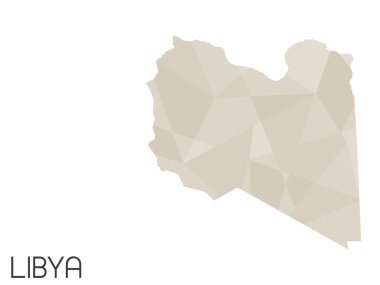 Infographic öğeleri kümesi Libya ülke için