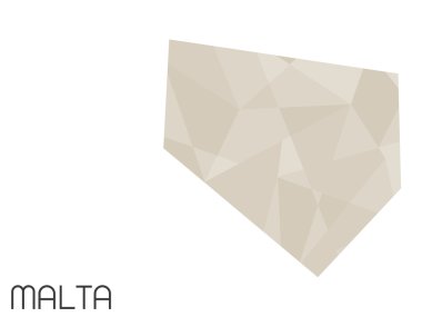 Infographic öğeleri kümesi Malta ülke için