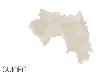 Infographic öğeleri kümesi için ülkeye, Gine