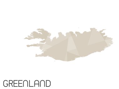 Infographic öğeleri kümesi Grönland ülke için