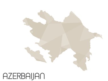 Infographic öğeleri kümesi ülke Azerbaycan için
