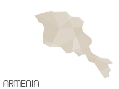 Infographic öğeleri kümesi Ermenistan ülke için