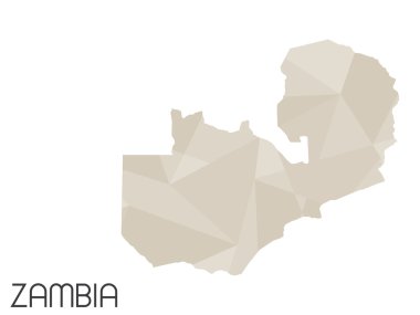 Infographic öğeleri kümesi Zambiya ülke için