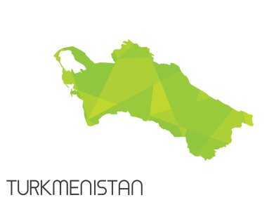 Infographic öğeleri kümesi Türkmenistan ülke için