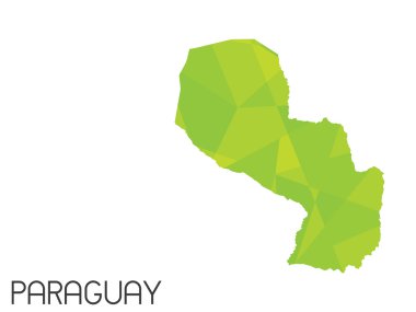 Infographic öğeleri kümesi Paraguay ülke için