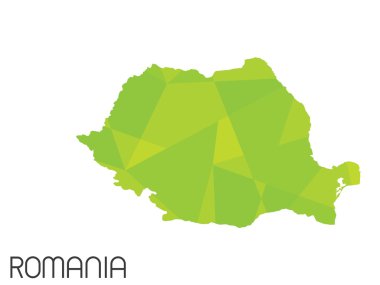 Infographic öğeleri kümesi Romanya ülke için