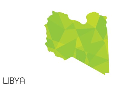Infographic öğeleri kümesi Libya ülke için