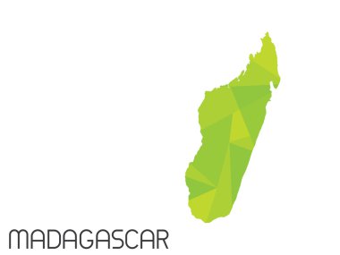 Infographic öğeleri kümesi Madagaskar ülke için