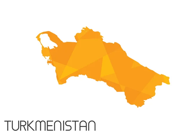 Ensemble d'éléments d'infographie pour le pays du Turkménistan — Photo