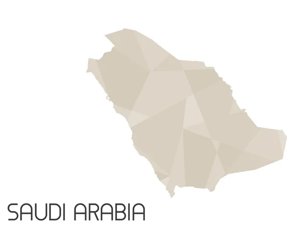 Serie di elementi infografici per il Paese dell'Arabia Saudita — Foto Stock