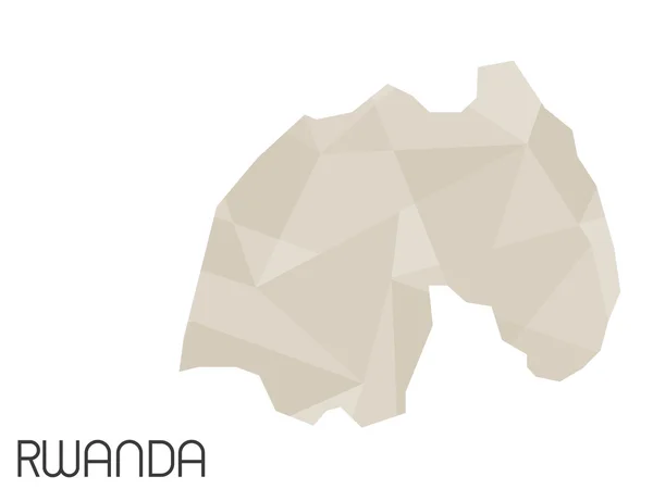 Set di elementi infografici per il paese del Ruanda — Foto Stock
