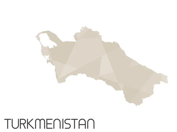 Ensemble d'éléments d'infographie pour le pays du Turkménistan — Photo