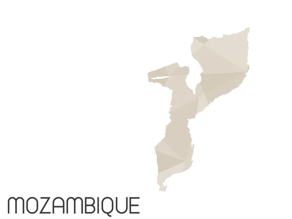 Serie di elementi infografici per il Paese del Mozambico — Foto Stock