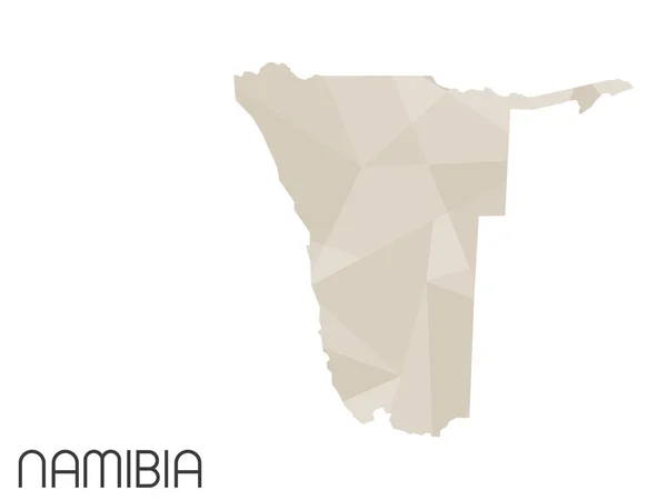 Conjunto de elementos infográficos para el país de Namibia — Foto de Stock