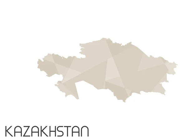 Conjunto de elementos infográficos para el país de Kazajstán — Foto de Stock