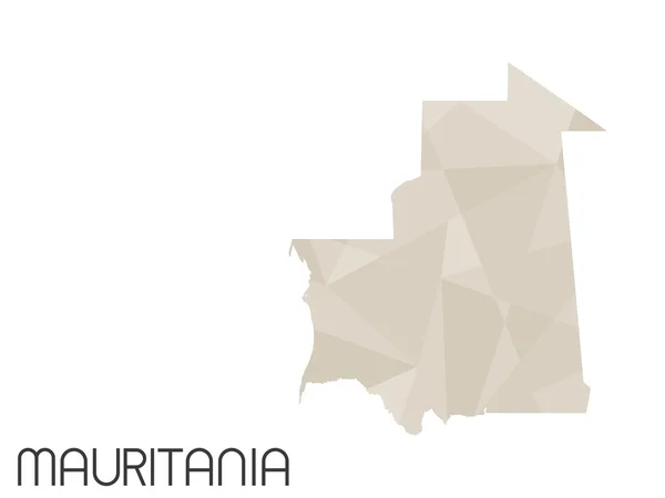 Serie di elementi infografici per il Paese della Mauritania — Foto Stock