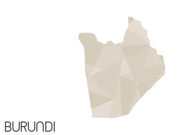 Serie di elementi infografici per il Paese del Burundi — Foto Stock