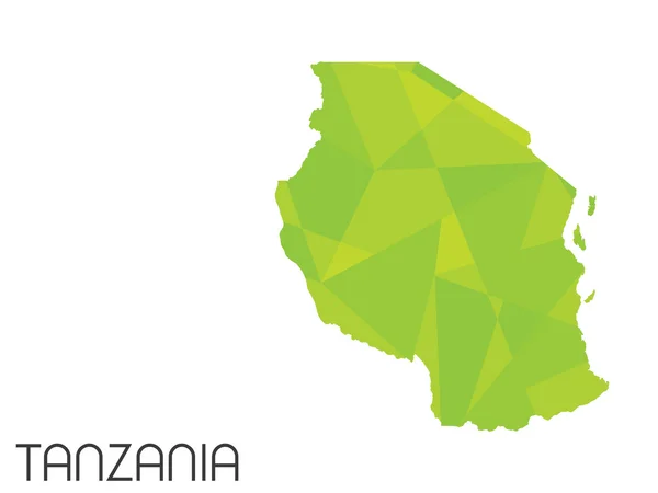 Набір елементів інфографіки для країни Танзанії — стокове фото