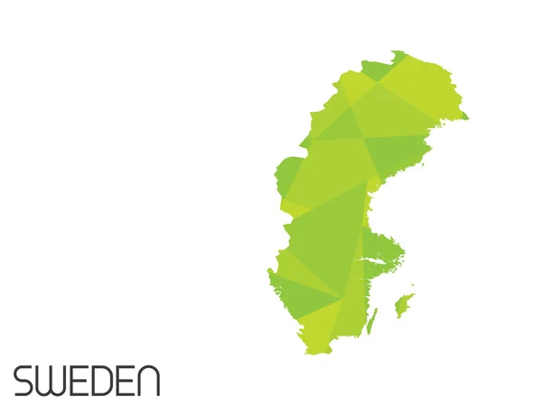 Uppsättning Infographic element för landet Sverige — Stockfoto