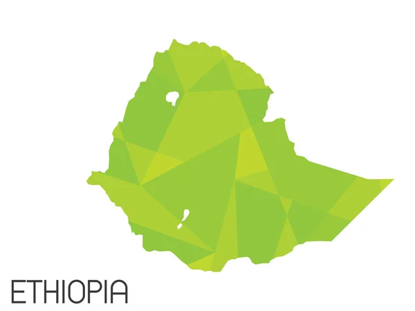 Az ország Etiópia Infographic elemek csoportja — Stock Fotó