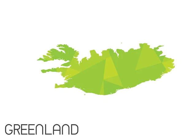 Set of Infographic Elements for the Country of Greenland — Stock Photo, Image