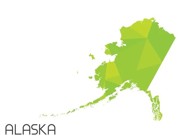 Ensemble d'éléments d'infographie pour le pays de l'Alaska — Photo