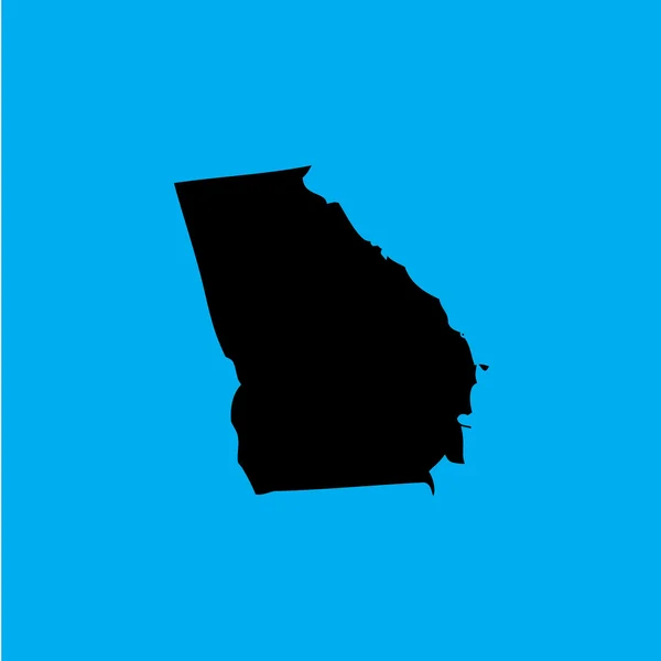 Färgad bakgrund med formen i delstaten USA — Stockfoto