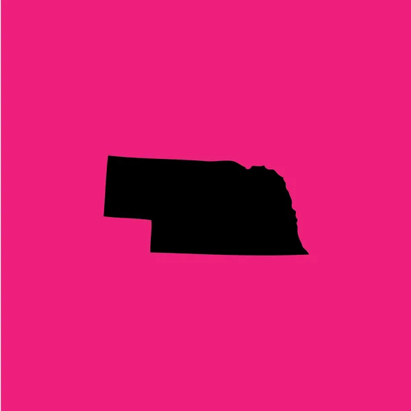Färgad bakgrund med formen i delstaten USA — Stockfoto