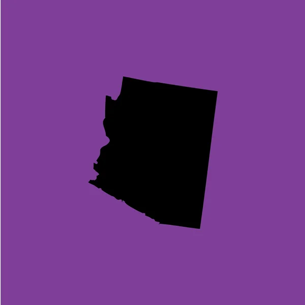 Fondo de color con la forma de los estados unidos estado de — Foto de Stock