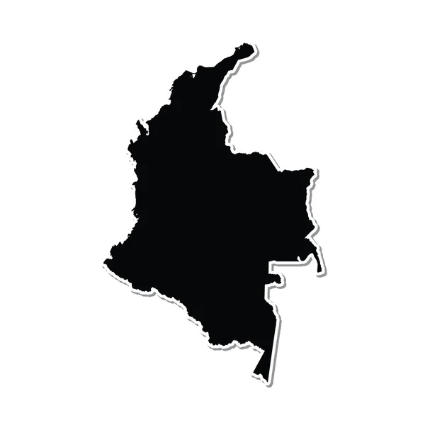 哥伦比亚的橙色背景图 — 图库照片
